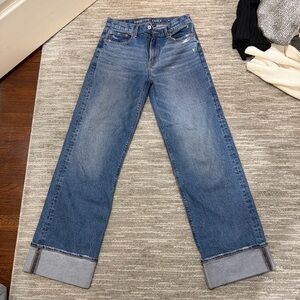 American Eagle Outfitters Blue Flare Jeans